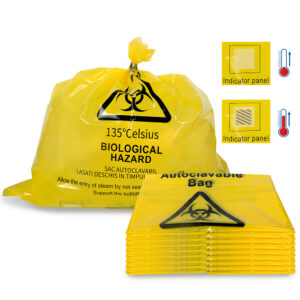 Customizable PP High-Temperature Sterilization Biohazard Bags